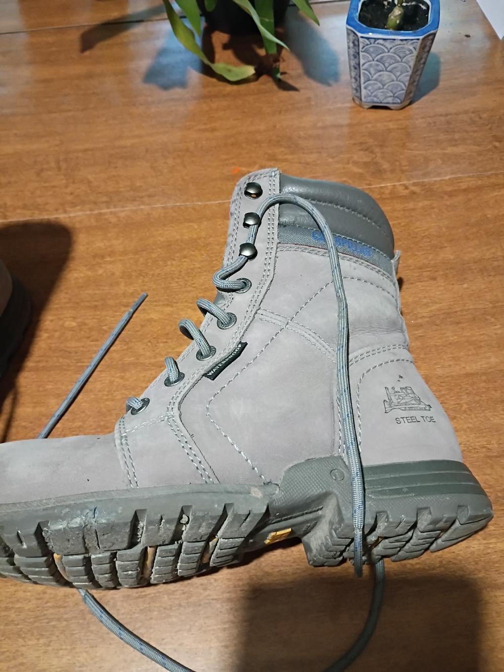 Women's Echo Waterproof Steel Toe Work Boot - Picture 7 of 8